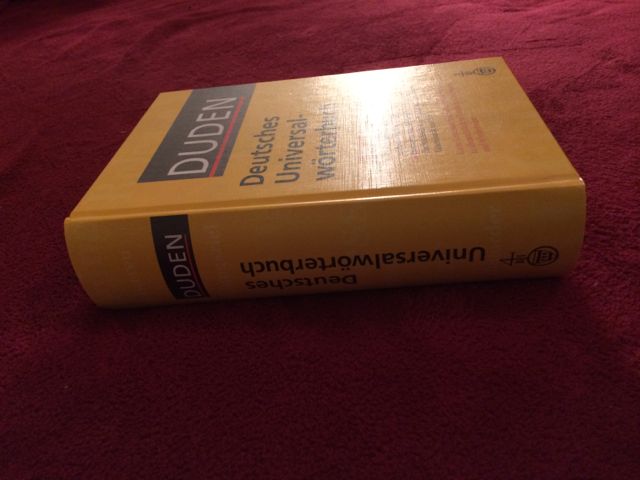 Photo of a dictionary